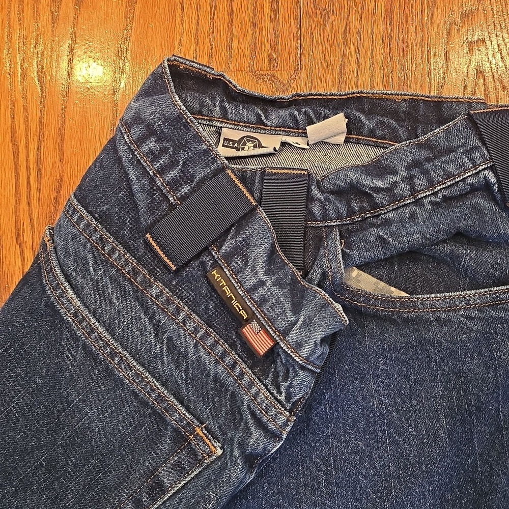 Kitanica American-Made Tactical Denim Jeans Dark Wash